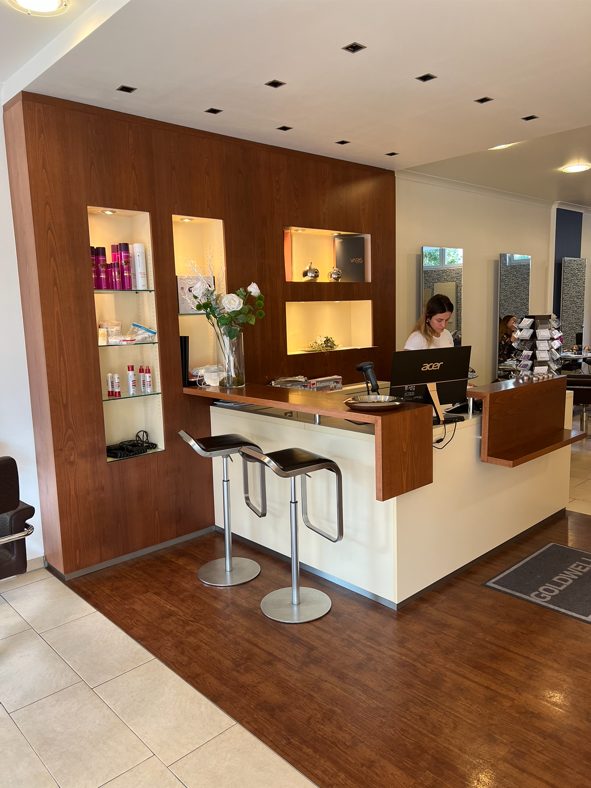 Rezeption im Salon Kopfarbeit